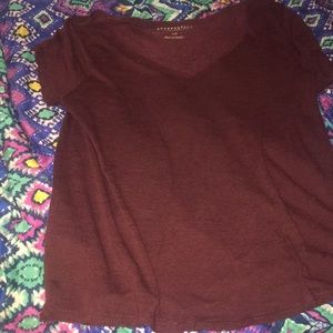 BURGUNDY AEROPOSTALE SHIRT